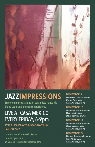 Jazz Impressions Nov 2017 poster 11X17