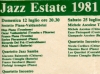 1981 Campobasso Jazz Festival